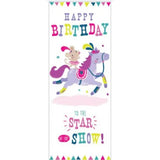Birthday Card - Roll Up Roll Up Horse