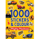 1000 Stickers & Colour - Mighty Machines