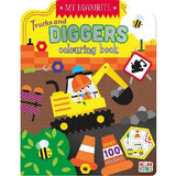 My Favourite Colouring Book - Trucks & Diggers