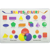 Learning Placemat - Shapes & Colours