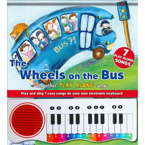 The Wheels On The Bus Piano Book Yellow Zebra
