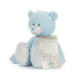 Demdaco - My First Teddy - 40cm Blue
