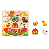 Hi Panda - 2 in 1 Balance Puzzle - Farm