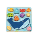 Hi Panda - 2 in 1 Balance Puzzle - Ocean