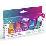 3C4G Nail Polish 5 Pack - Colour Changing