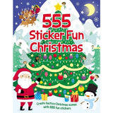 555 Sticker Fun - Christmas