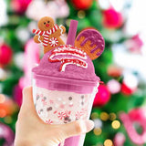 Splosh - Christmas Gingerbread Sorbet Sipper - Pink