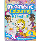 Bookoli - Megatastic Colouring with Stickers - Mermaids