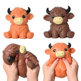 *** PRE-ORDER NOW *** Giant Squishy - Highland Cow