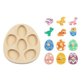 Hi Panda - Egg Puzzle - Dinosaur