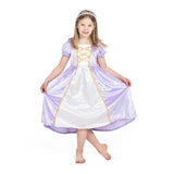 Den Goda Fen - Velvet Princess Dress - Lavender