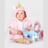 Den Goda Fen - Unicorn Cape Pink - 1-4yrs