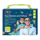 Avenir - Face Stickers & Tatoos - Superheros