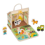 Hi Panda - Wooden Foldable Farm Set