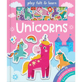 Play Felt & Learn Book - Unicorns