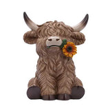 Splosh - Saddle & Bloom Sunflower - Highland Cow