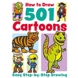 How To Draw 501 Cartoons - Step By Step Drawing