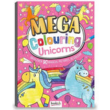 Bookoli = Mega Colouring Book - Unicorns