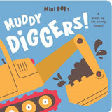 Mini Pop Up Book - Diggers