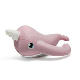 Smily Mia - Nora Narwhal Silicone Teether - Old Rose