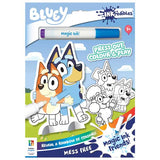 Hinkler - Magic Ink Press Out Characters - Bluey