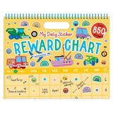 My Daily Sticker Reward Chart - Vehicles
