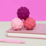 SPEKS - Soft Silicon Covered Fidget Magnets - 3 Pack - Purple