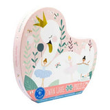 Floss & Rock - 40 Piece Swan Shaped Puzzle - Enchanted