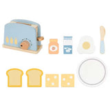 Hi Panda - Wooden Toaster - Breakfast Set with Accessories
