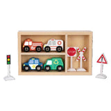 Hi Panda - Wooden Transportation & Street Sign Set