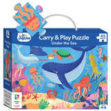 Hinkler - Carry & Play 45 Piece Puzzle - Under The Sea