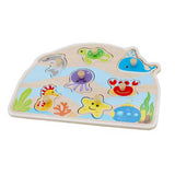 Melric - Wooden Peg Puzzle - Sea Animal