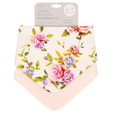 All 4 Ella - 2 Pack Bandana Bib - Rose