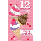 12 Today - Female Birthday Card