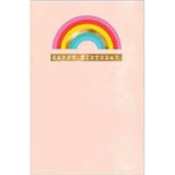 Birthday Card - Happy Birthday - Rainbow