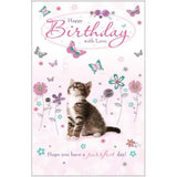 Birthday Card - Have  A Purrfect Day