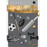 Birthday Card - Sports - Happy Birthday To You