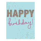 Mini Birthday Card - Happy Birthday Confetti