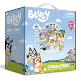 Bluey - 6 Puzzle Pack