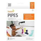 Boon - Pipes Building Bath Toy - Navy/Yellow