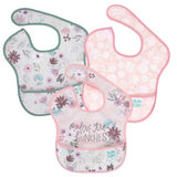 Bumkins - Waterproof Superbib 3 Pack - Floral & Lace