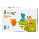 Hey Clay - Dog Story - Pug Spitz Shiba Inu - 6 Cans