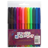 Craft Workshop - Felt Pens - 12 Pack