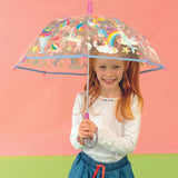 Floss & Rock - Clear Colour Changing Umbrella - Fantasy