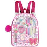 Hot Focus - Writing Stash Mini Backpack - Pink