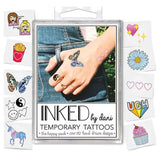 Inked - Temporary Tattoos - The Happy Pack