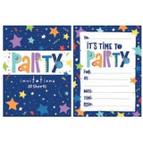 Padded Invitations - Starry Party