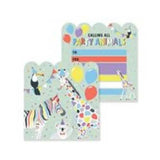 Art Wrap - Invitations - Party Animals 8 Pack