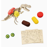 Jeanny - 3D Wooden Clay Kit - T-Rex