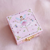 Lauren Hinkley - Pink Crystal Butterfly Earrings - In Trinket Box